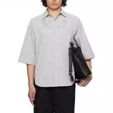 ADER ERROR Short Sleeve Shirt Grey