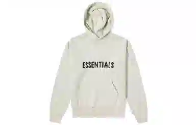 Fear of God Essentials Knit Hoody Light Heather Oatmeal
