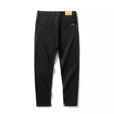 海尔斯 薄款纯色弹力修身舒适简约百搭休闲裤 男款