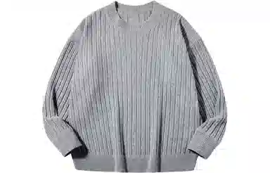 PSO Brand White Series Cashmere Wool Sweater