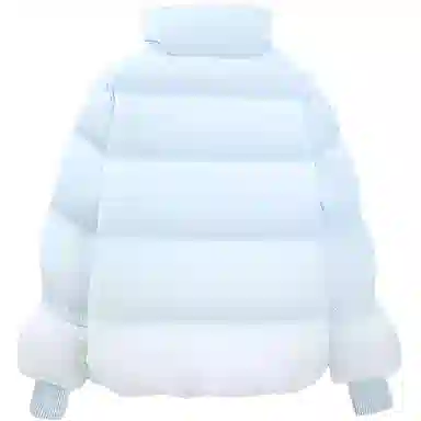 爱依服 简约舒适长袖羽绒服 女款 蓝