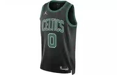 Jordan NBA Fan Edition Tatum 0 Jersey Black