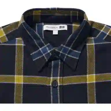 UNIQLO JW Anderson Flannel Shirt Black