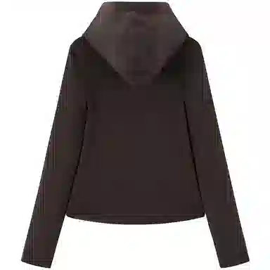 太平鸟 简约连帽软弹羊毛针织衫 女款