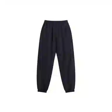 乱步 纯色复古直筒垂感运动松紧卫裤学生宽松百搭情侣休闲长裤 男女同款