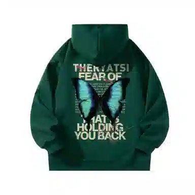 YATSI Butterfly Graffiti Hoodie