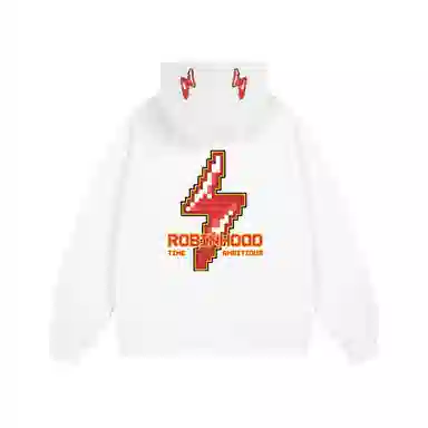 ROBINHOOD Pixel Lightning Hoodie