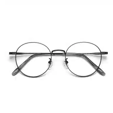 【可配度数】 苍木优品 时尚镂空系列框纯钛金丝近视镜框超轻金属镜架 合金β钛 圆形 功能性眼镜 女款
