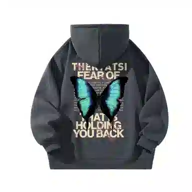 YATSI Butterfly Graffiti Hoodie