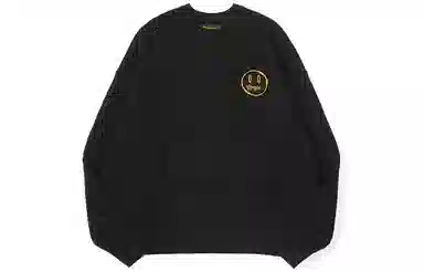 Drew House FW21 Mascot Waffle Sweater Black