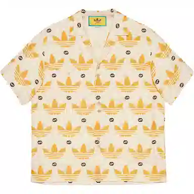 Gucci x adidas Logo Short Sleeve Shirt