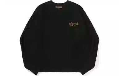Drew House Script Sweater Black