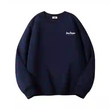 【dme】 手绘动漫头像个性美式加绒加厚舒适保暖时尚套头圆领重磅卫衣 男女同款