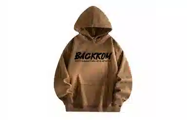 大卫贝肯 美式高街学院风宽松休闲加绒加厚百搭保暖长袖卫衣 男女同款