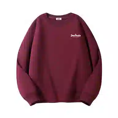 【dme】 手绘动漫头像个性美式加绒加厚舒适保暖时尚套头圆领重磅卫衣 男女同款