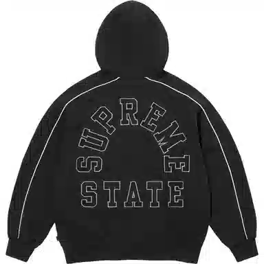 Supreme FW24 State Zip Up Hooded Sweatshirt