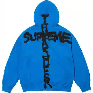 Supreme x THRASHER Zip Up Hooded Sweatshirt