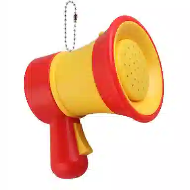 【可录音小喇叭】 千桐 卡通萌趣创意手机绳包包挂饰 行李箱 塑料 挂件 男女同款情侣款