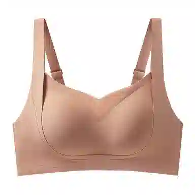 欧迪芬 透气大胸显小上托聚拢防下垂固定杯垫无痕软支撑文胸 女款