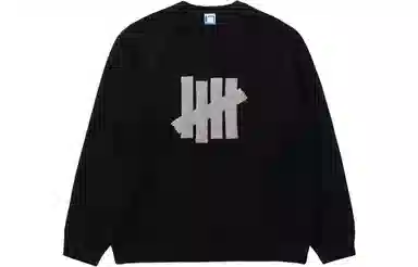 UNDEFEATED Large Logo Pullover Sweater