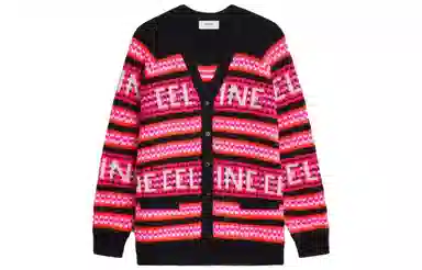 CELINE V-Neck Knit Sweater