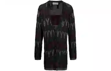Yohji Yamamoto SS22 Cardigan Black