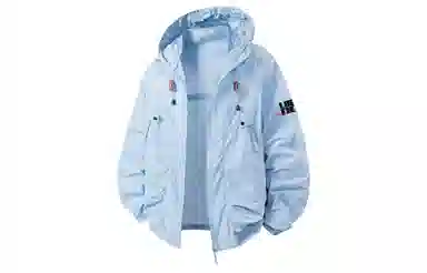 王者荣耀 鲁班七号星空梦想款 纯色宽松休闲时尚百搭连帽长袖防晒服 男女同款