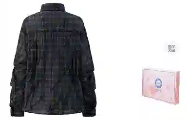 东鲸岁时记 时尚舒适百搭长袖制服 女款 礼盒装 甜莓假日复古绿格衬衫