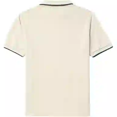 Fred Perry Logo Print Polo Khaki