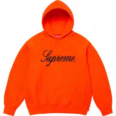 Supreme FW24 Embroidered Script Hooded Sweatshirt