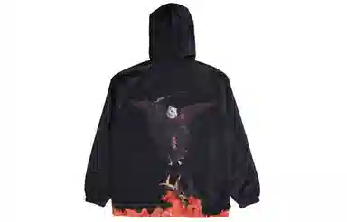 RIPNDIP Pope Flame Hoodie Black
