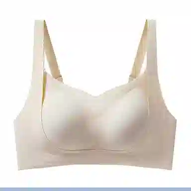 欧迪芬 透气大胸显小上托聚拢防下垂固定杯垫无痕软支撑文胸 女款