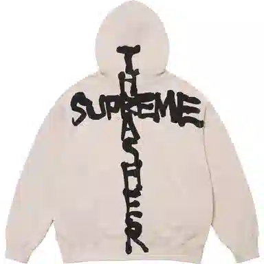 Supreme x THRASHER Zip Up Hooded Sweatshirt