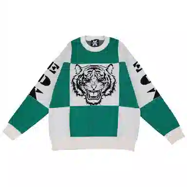 ED HARDY x Ed Hardy Tiger Head Sweater