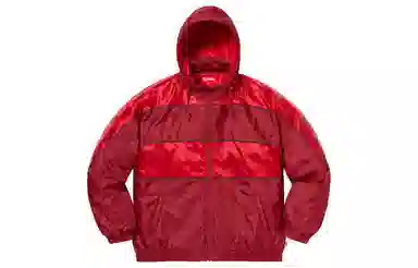 Supreme FW19 Sports Piping Puffy Jacket Red