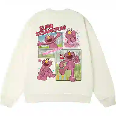 Sesame Street Elmo Crewneck Sweatshirt