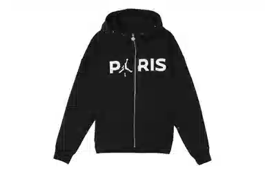Jordan Paris Saint-Germain Hoodie Black