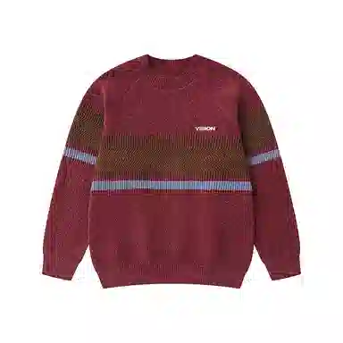 Vision Street Wear Striped Knit Sweater