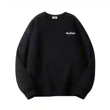 【dme】 手绘动漫头像个性美式加绒加厚舒适保暖时尚套头圆领重磅卫衣 男女同款