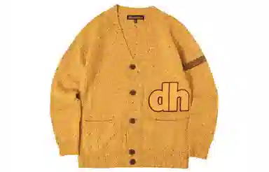 Drew House Varsity Cardigan Candy Yellow
