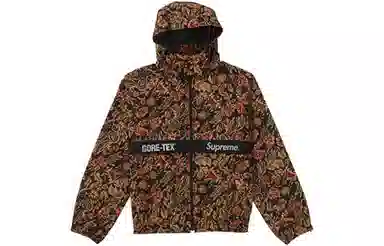 Supreme FW18 x GORE-TEX Court Jacket Flower Print 3M