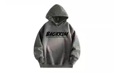 大卫贝肯 美式高街学院风宽松休闲加绒加厚百搭保暖长袖卫衣 男女同款