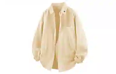 王者荣耀 梦奇款 日系背面创意条纹字母印花宽松百搭通勤长袖衬衫 男女同款