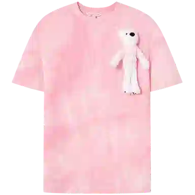 NOISY TEDDY Foam Letter Pendant Teddy T-Shirt