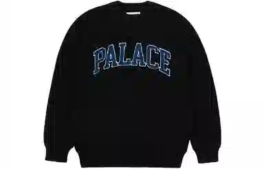 Palace Collegiate Knit Black