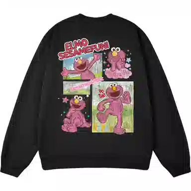 Sesame Street Elmo Crewneck Sweatshirt