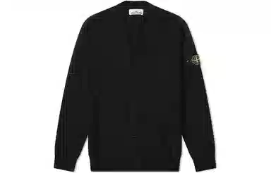 Stone Island FW22 Black Wool Sweater