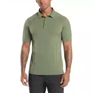 GYMSHARK Performance Polo Olive