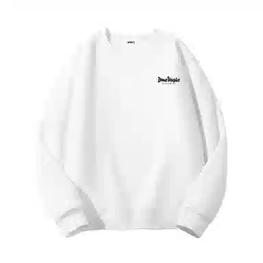 【dme】 手绘动漫头像个性美式加绒加厚舒适保暖时尚套头圆领重磅卫衣 男女同款