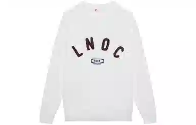 中国李宁 日进斗金 春季上衣情侣毛衣编织衫 男女同款 白色